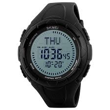 Digital Shockproof Watch Outdoor Compass Watch Mens Sport Watches