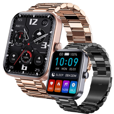 Smart Watch for Men High Quality 4G 3G Music Player Alarm Clock Countdown iOS Compatible Silicone